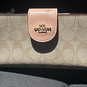 Coach Tech Wallet In Signature Canvas